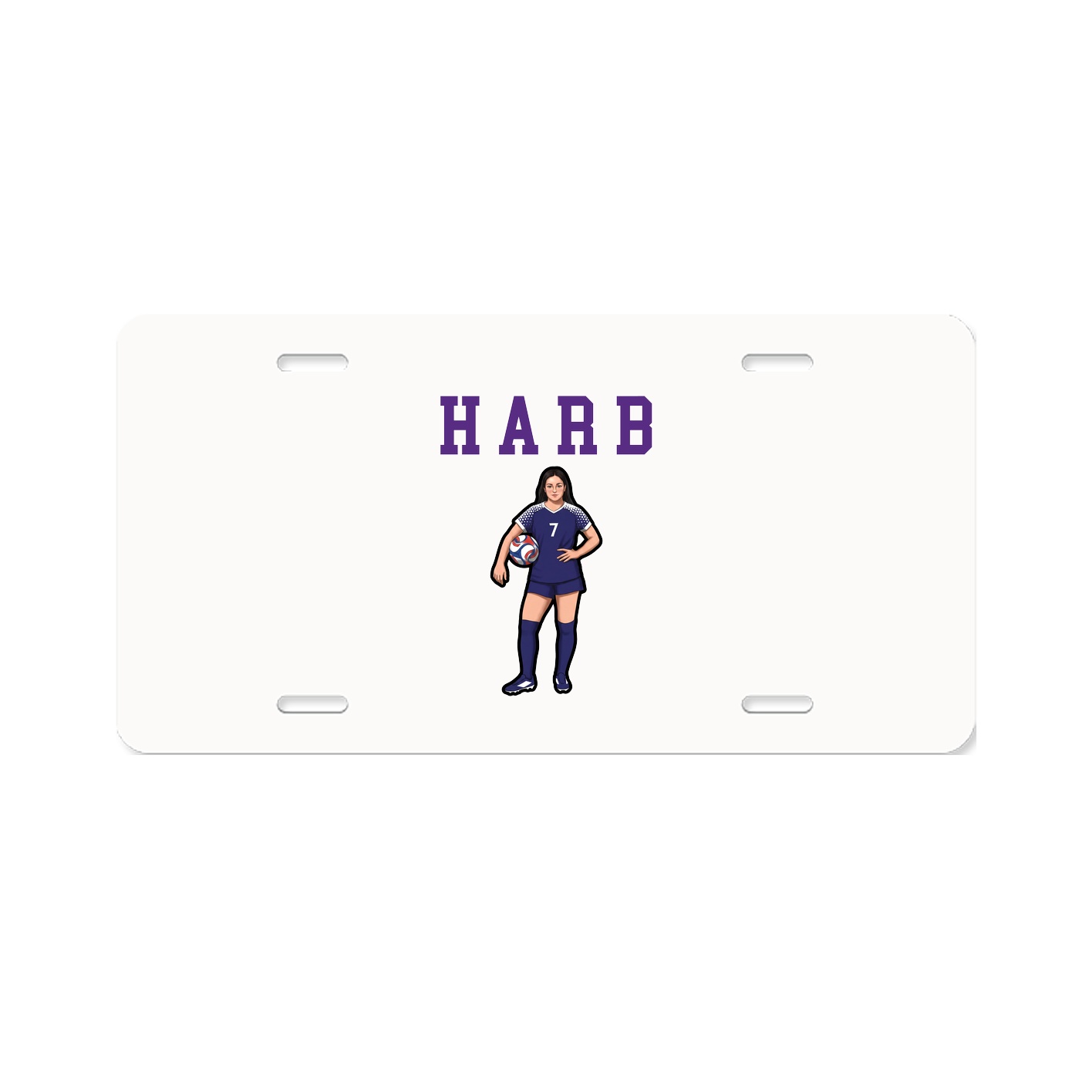License Plate — Shirsey in Classic