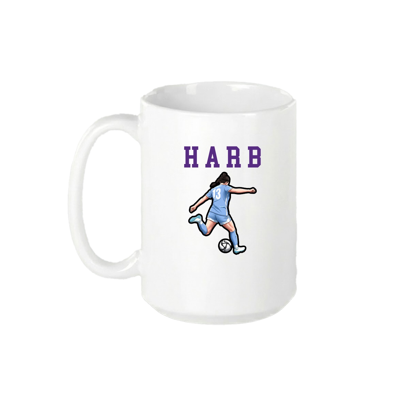 15oz Coffee Mug — Shirsey in White