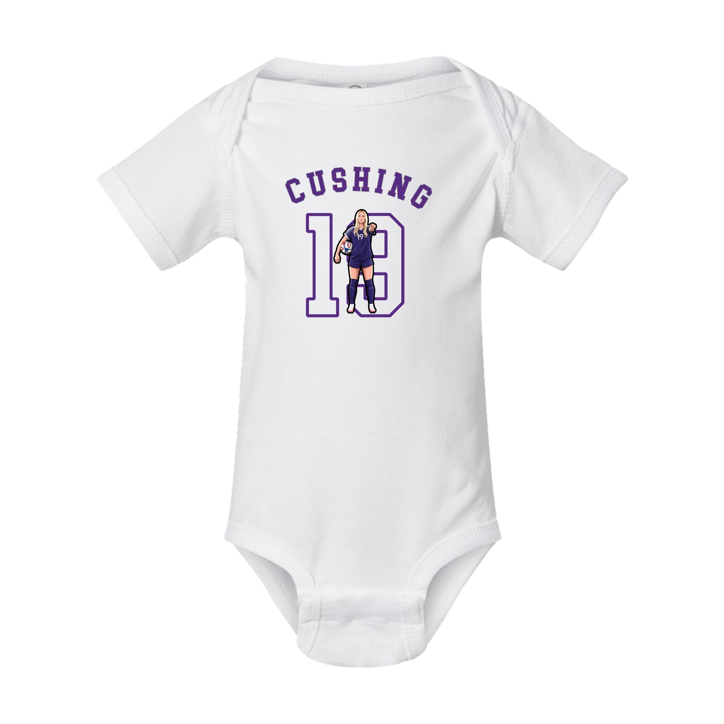 Baby Onesie — Shirsey Arch in White