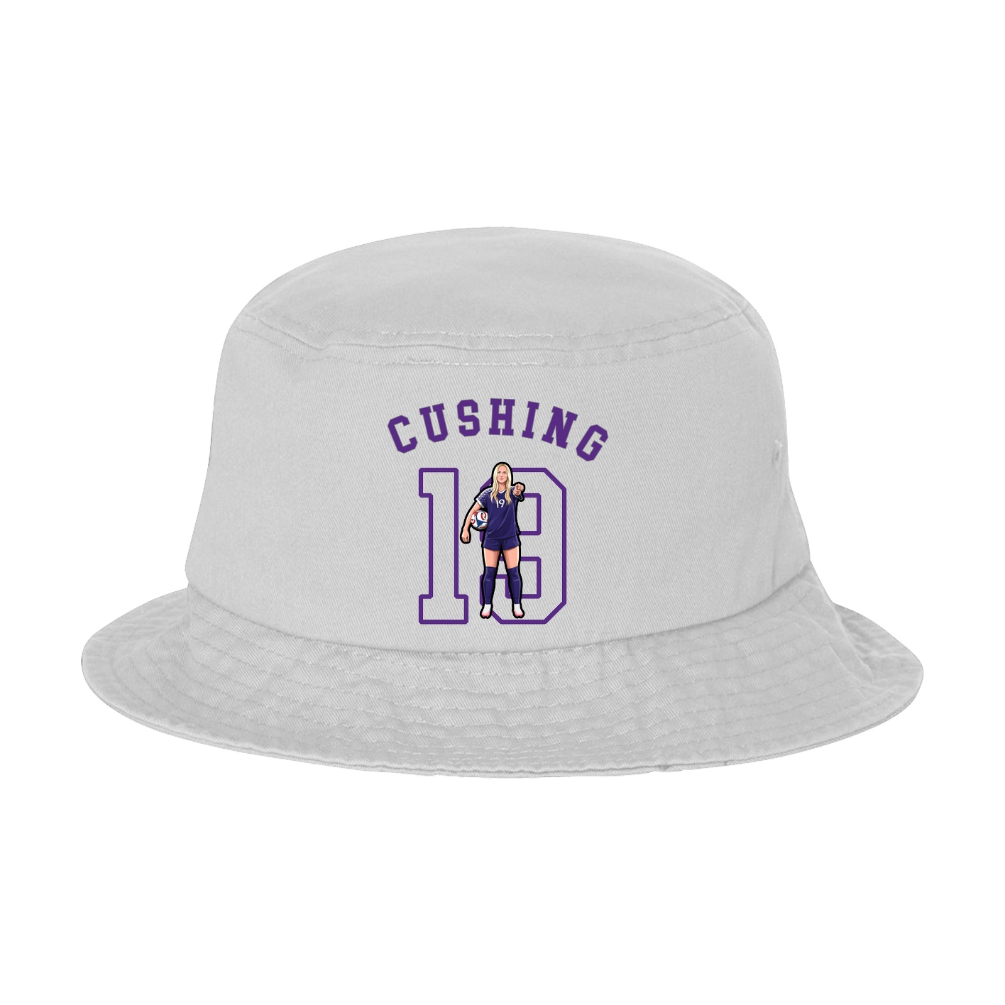 Bucket Cap — Shirsey Arch in White