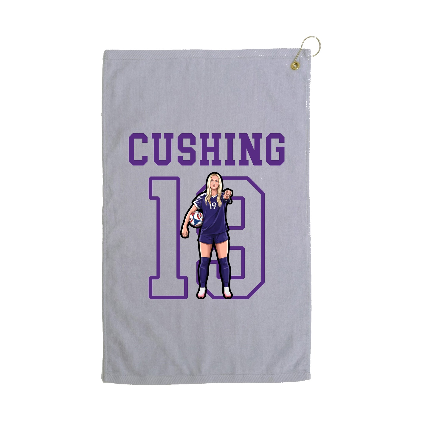 Golf Towel — Shirsey in Grey