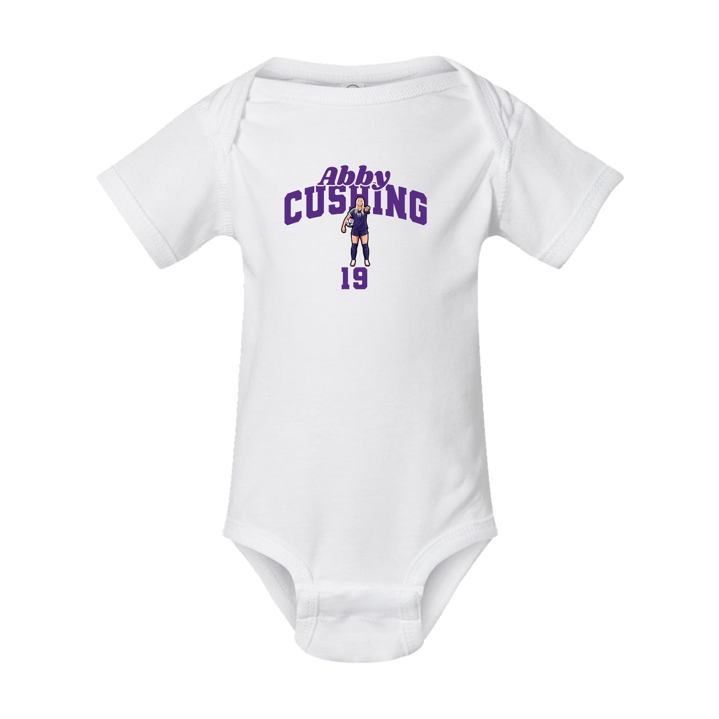 Baby Onesie — Signature Arch in White