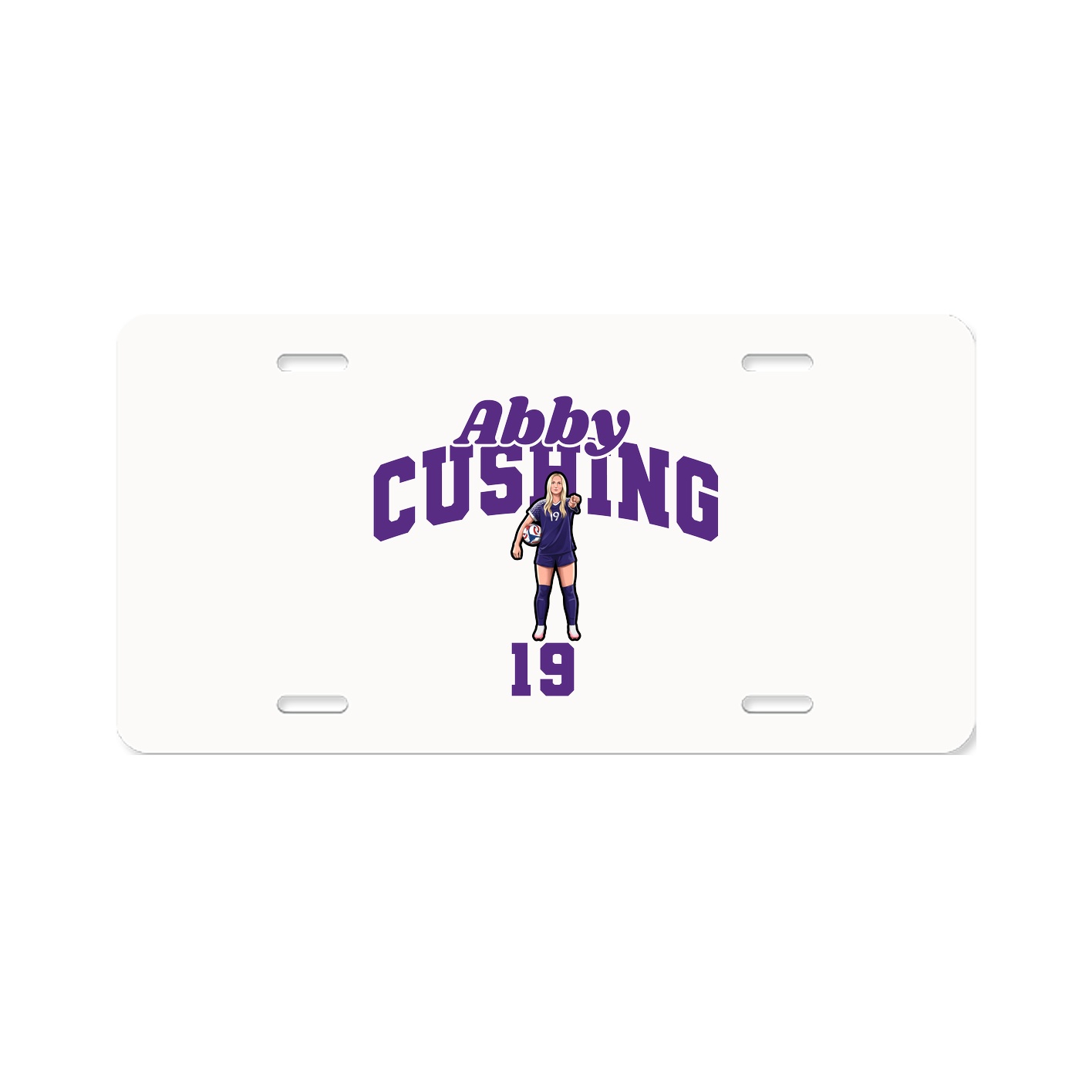 License Plate — Signature Arch in Classic