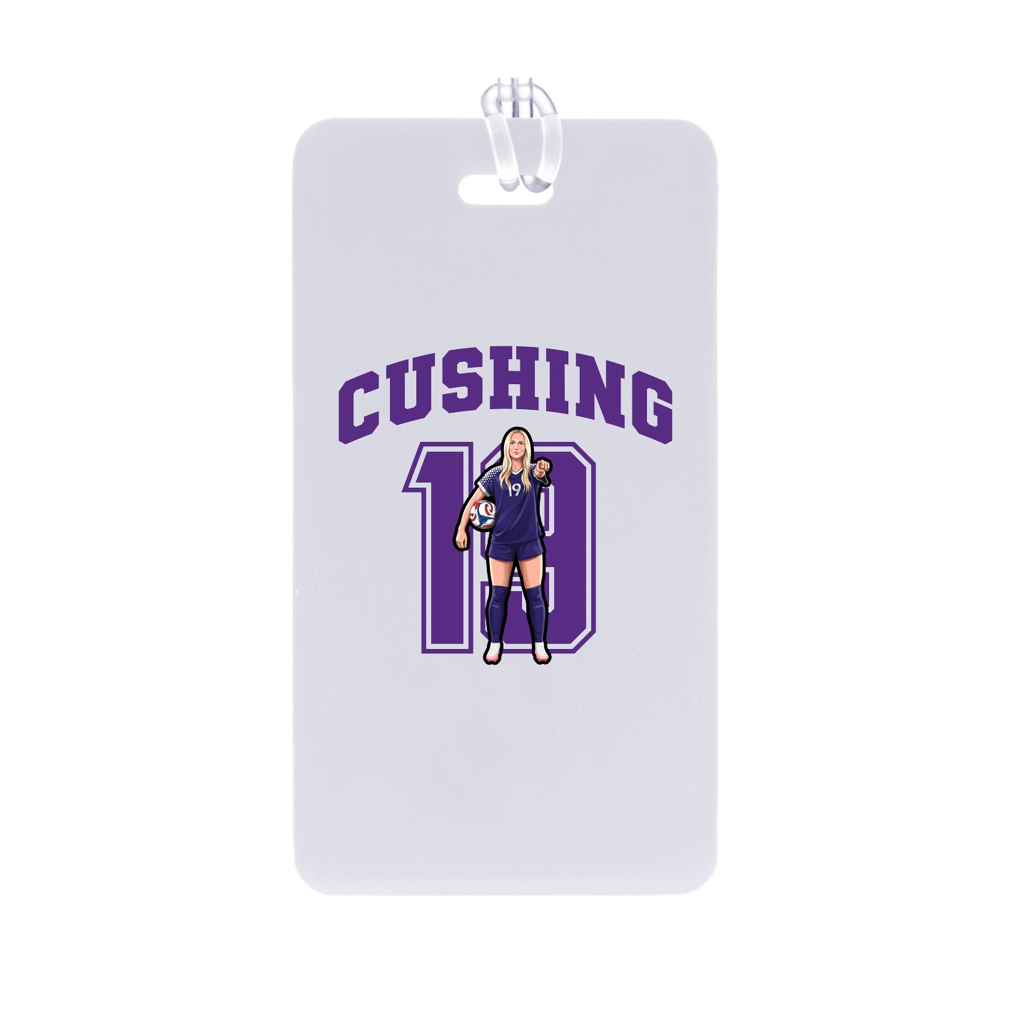 Bag Tag — Number in Classic