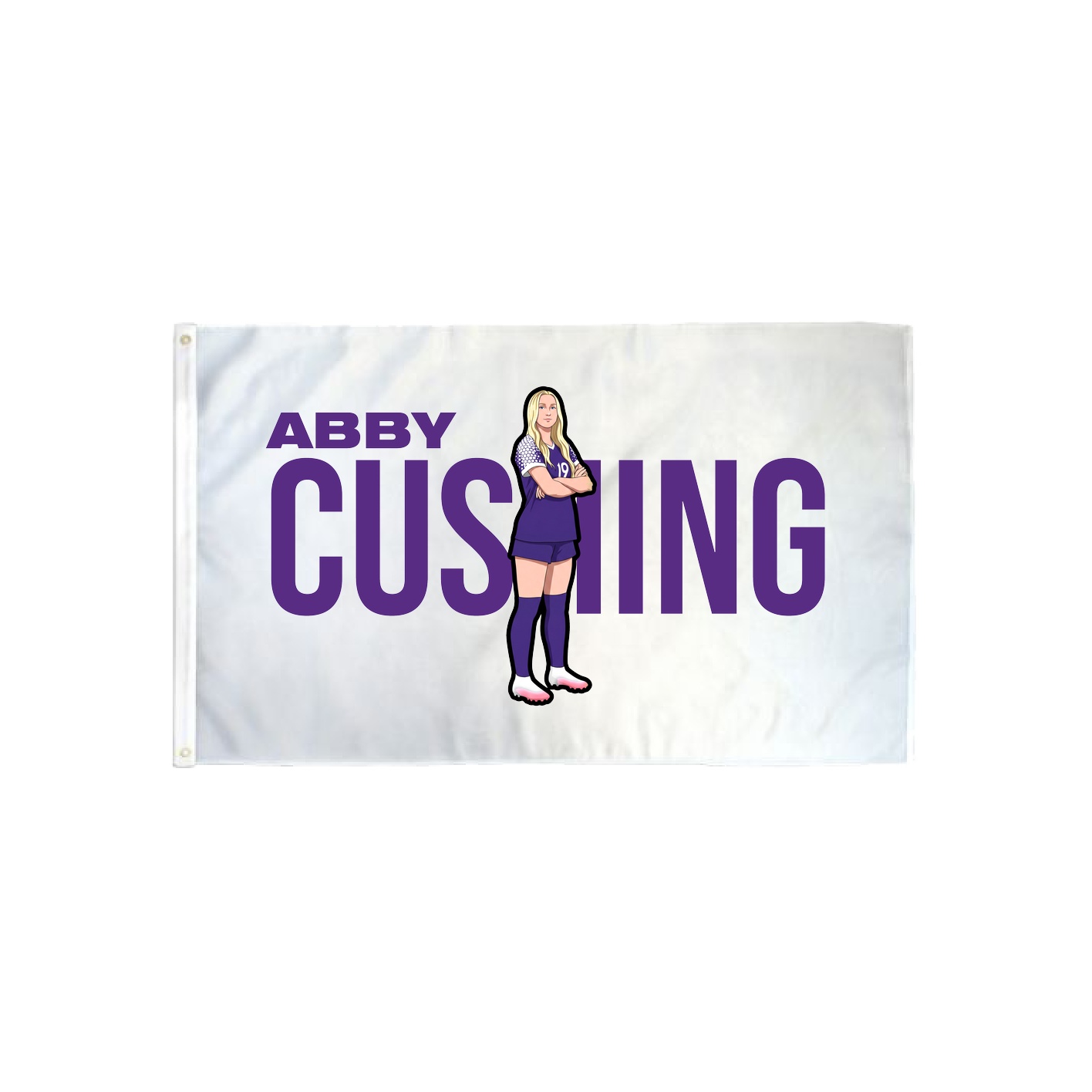 3x5 Flag — Player Name in Classic