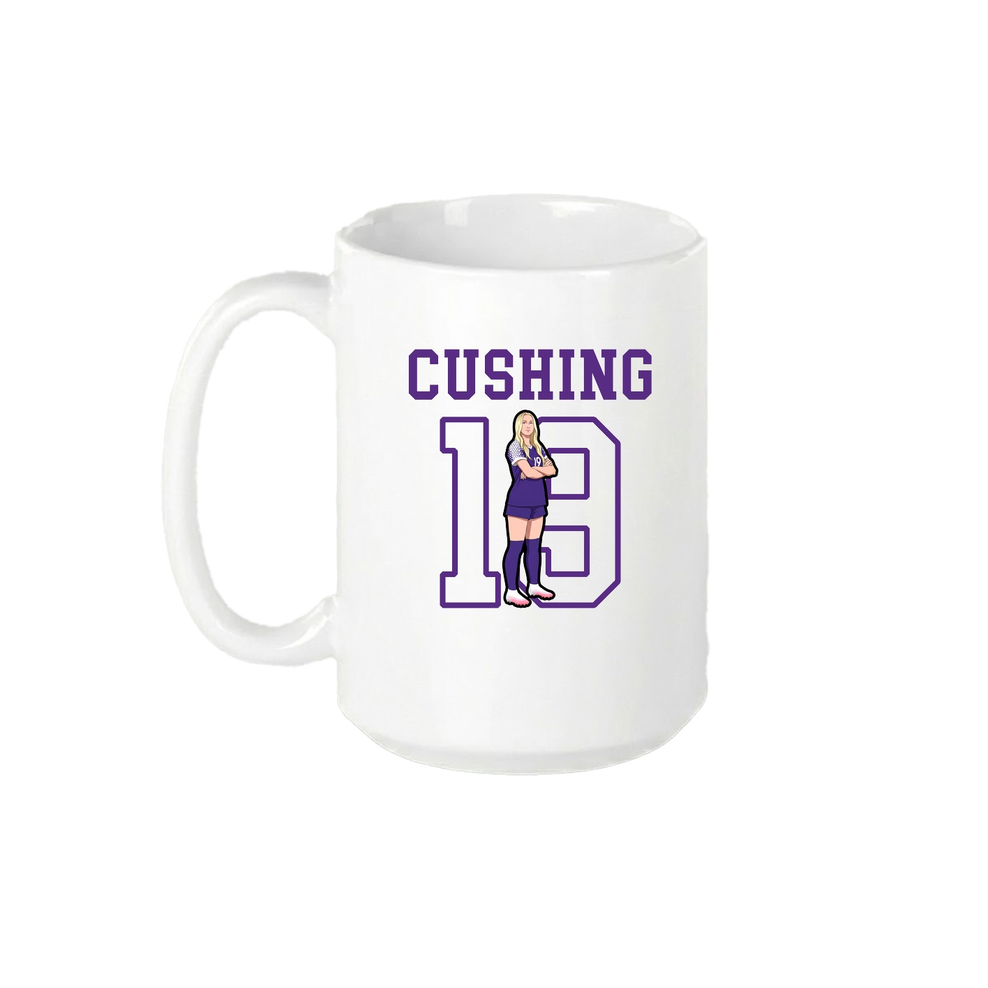 15oz Coffee Mug — Shirsey in White