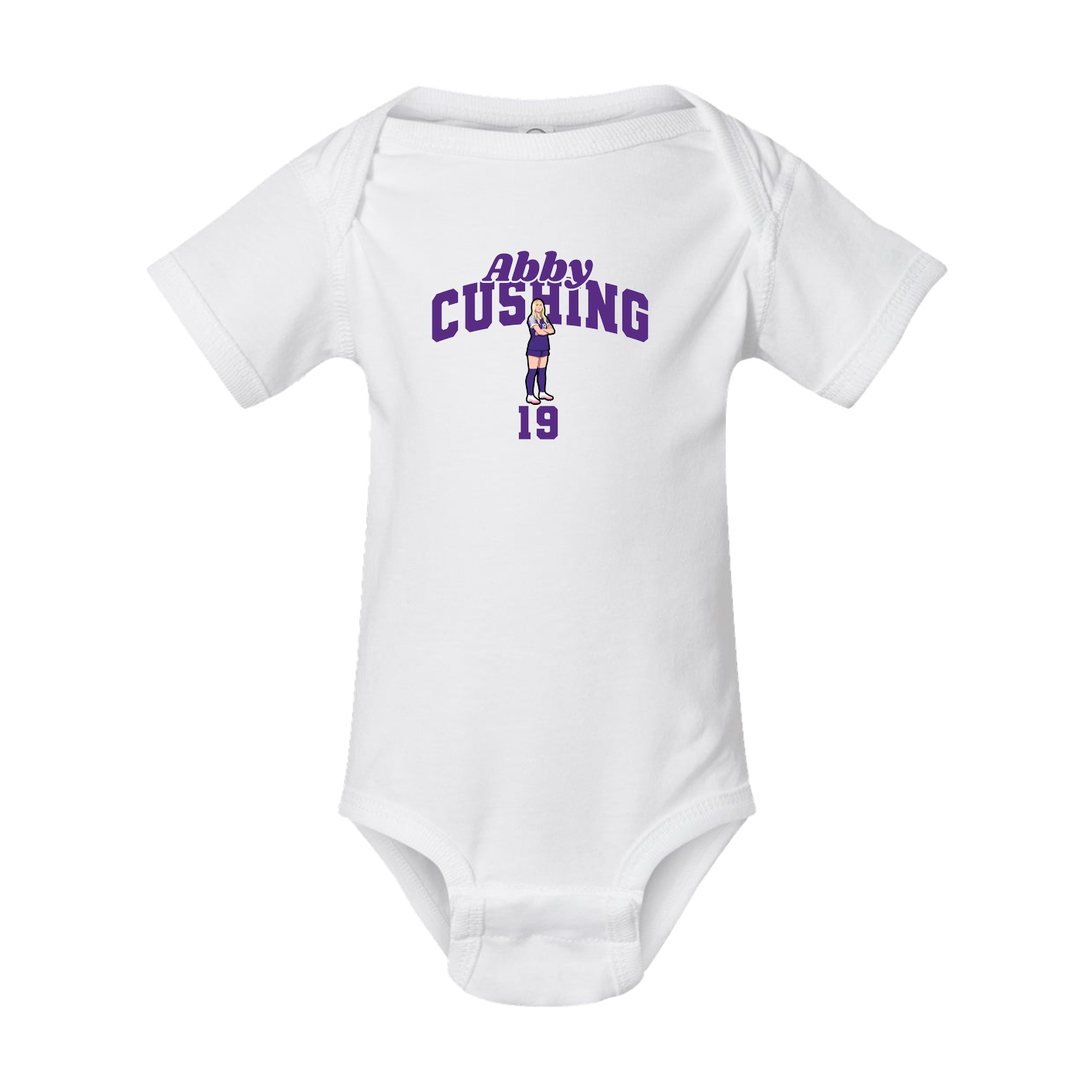 Baby Onesie — Signature Arch in White
