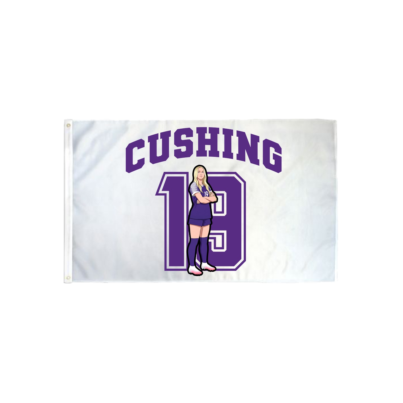 3x5 Flag — Number in Classic