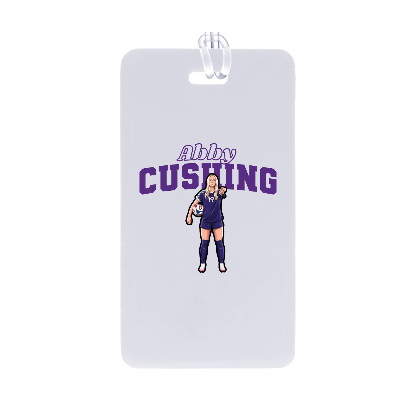 Bag Tag — Name Arch in Classic