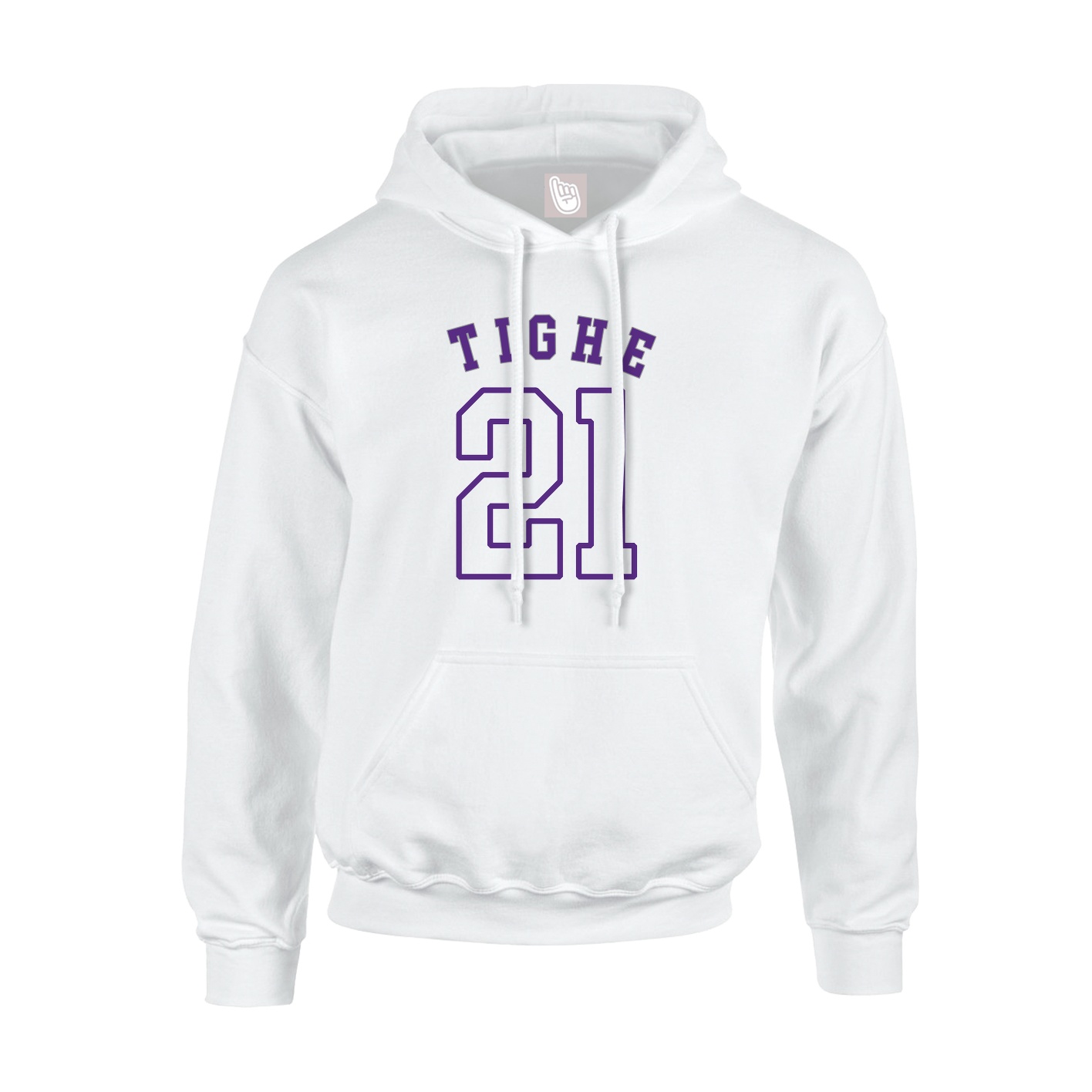 Hoodie — Shirsey Arch in White