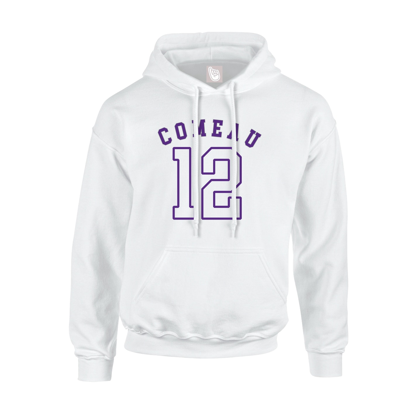 Hoodie — Shirsey Arch in White