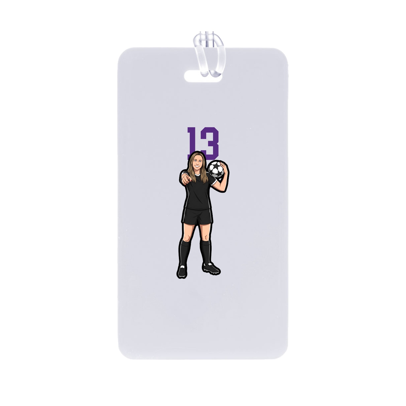 Bag Tag — Number Top in Classic