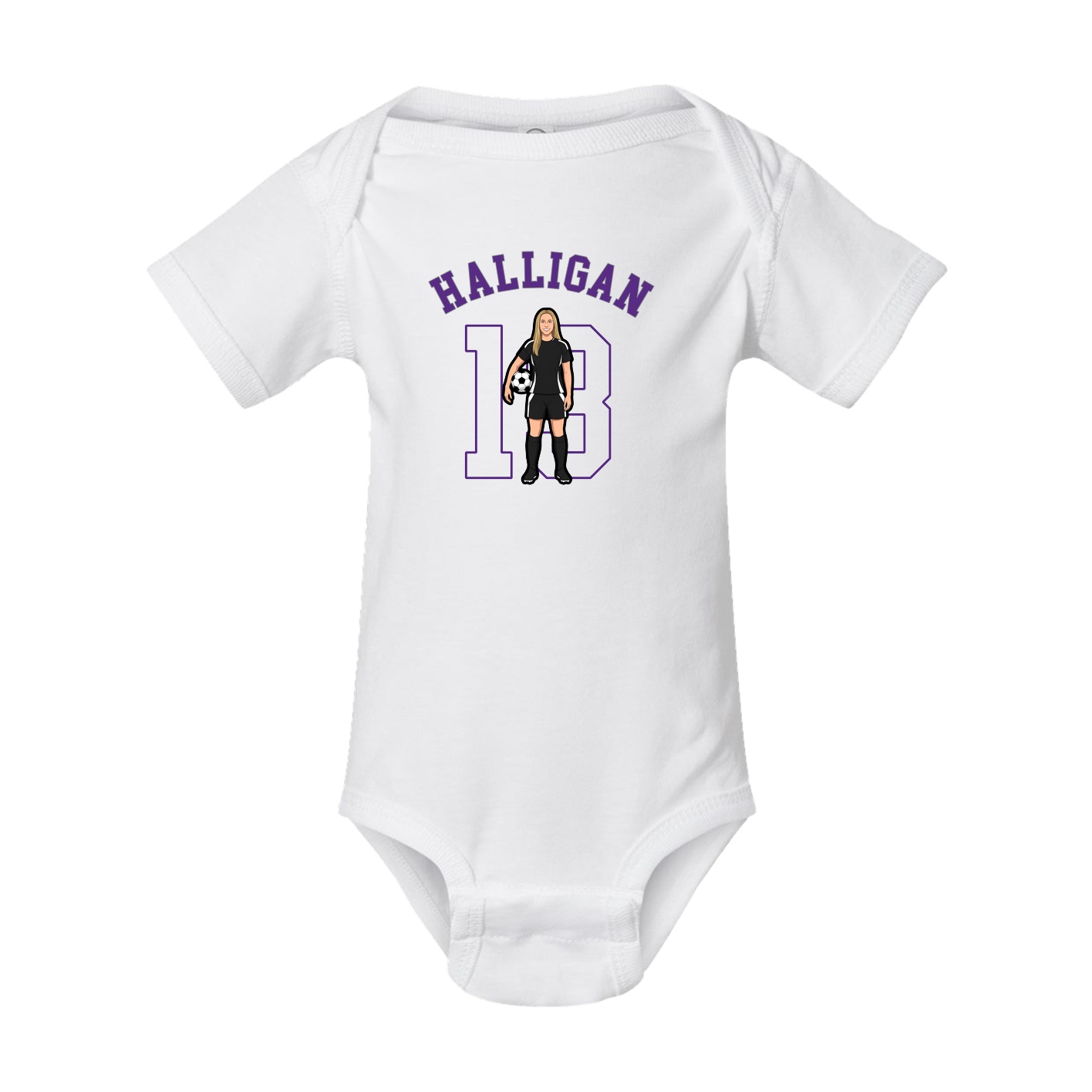 Baby Onesie — Shirsey Arch in White