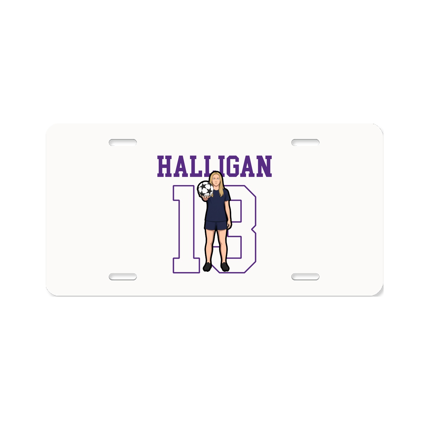 License Plate — Shirsey in Classic