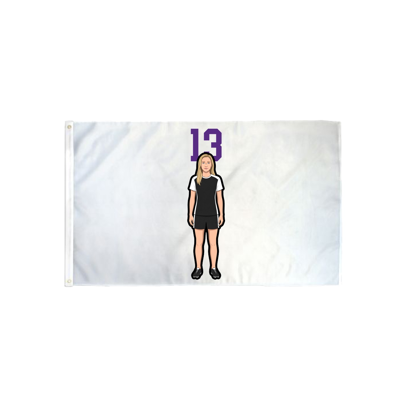 3x5 Flag — Number Top in Classic