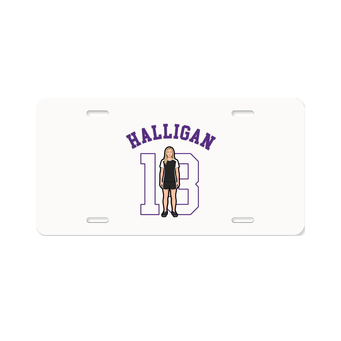 License Plate — Shirsey Arch in Classic