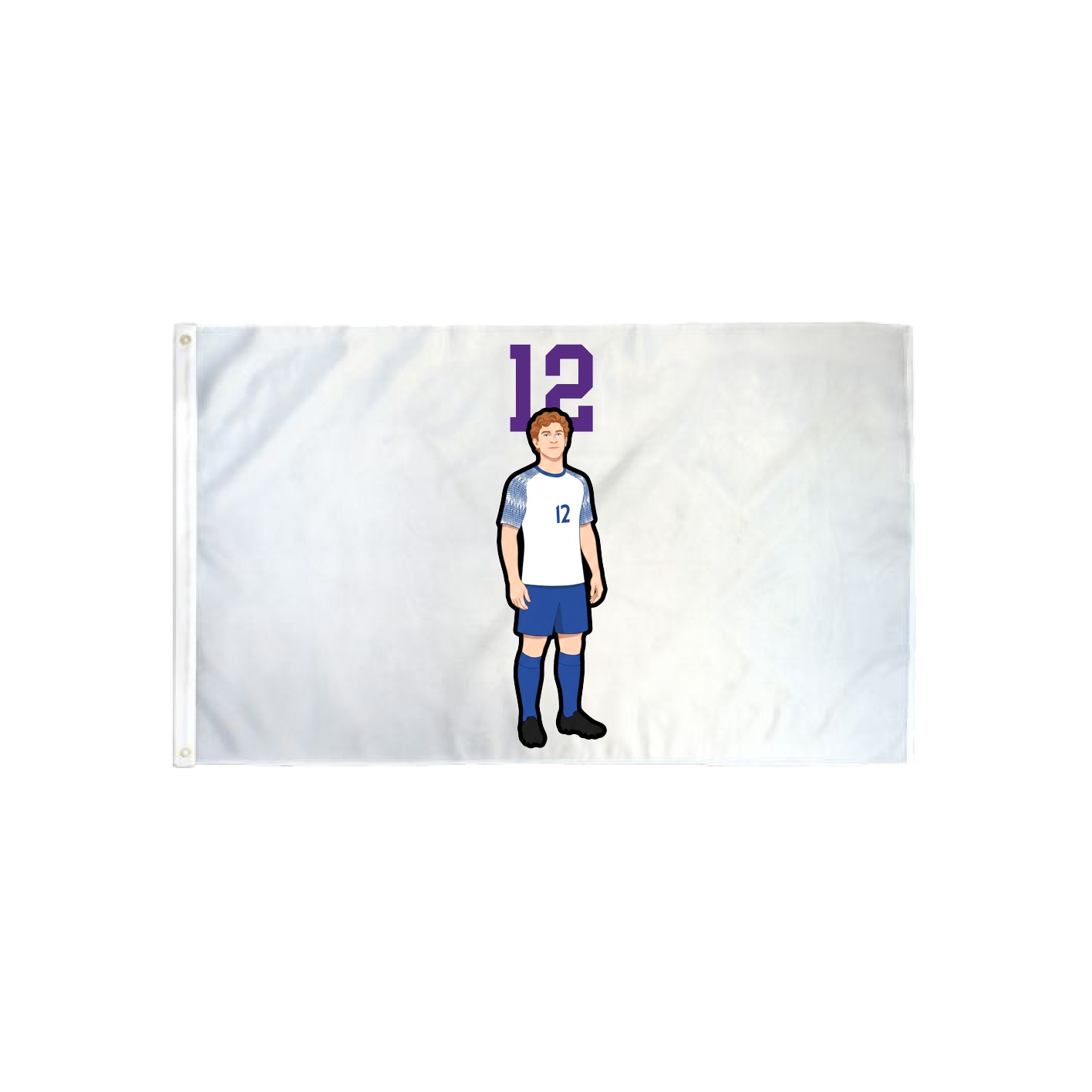 3x5 Flag — Number Top in Classic