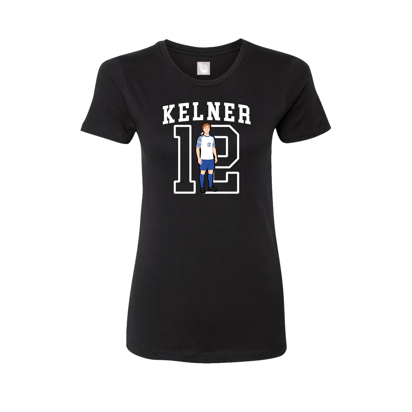 Fitted Women's Tee — Shirsey in Black