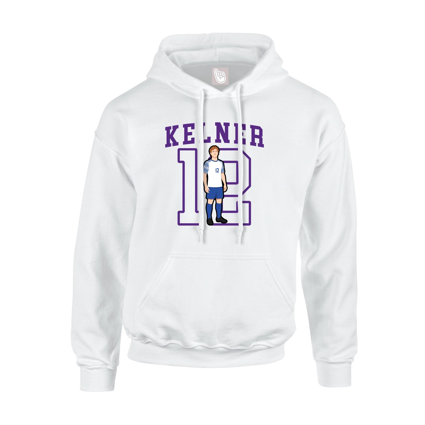 Hoodie — Shirsey in White