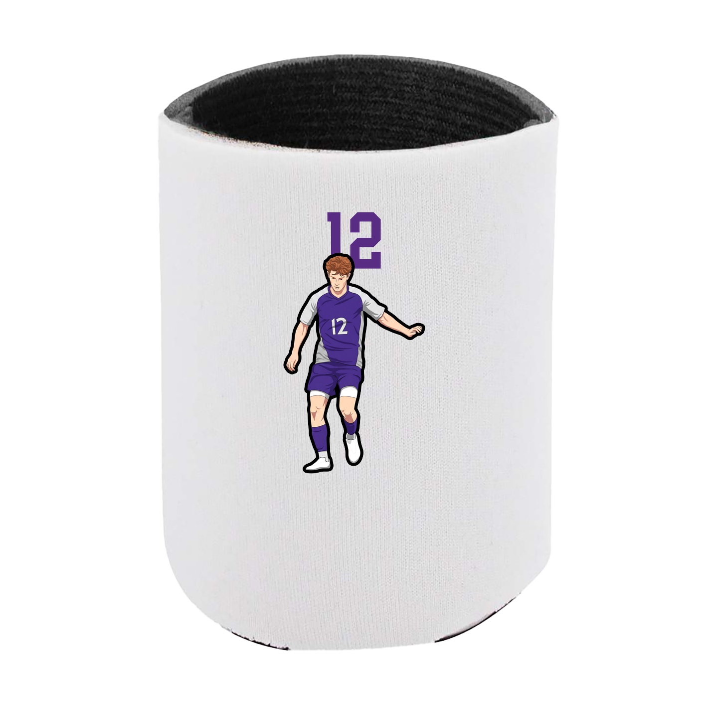 Can Holder — Number Top in White