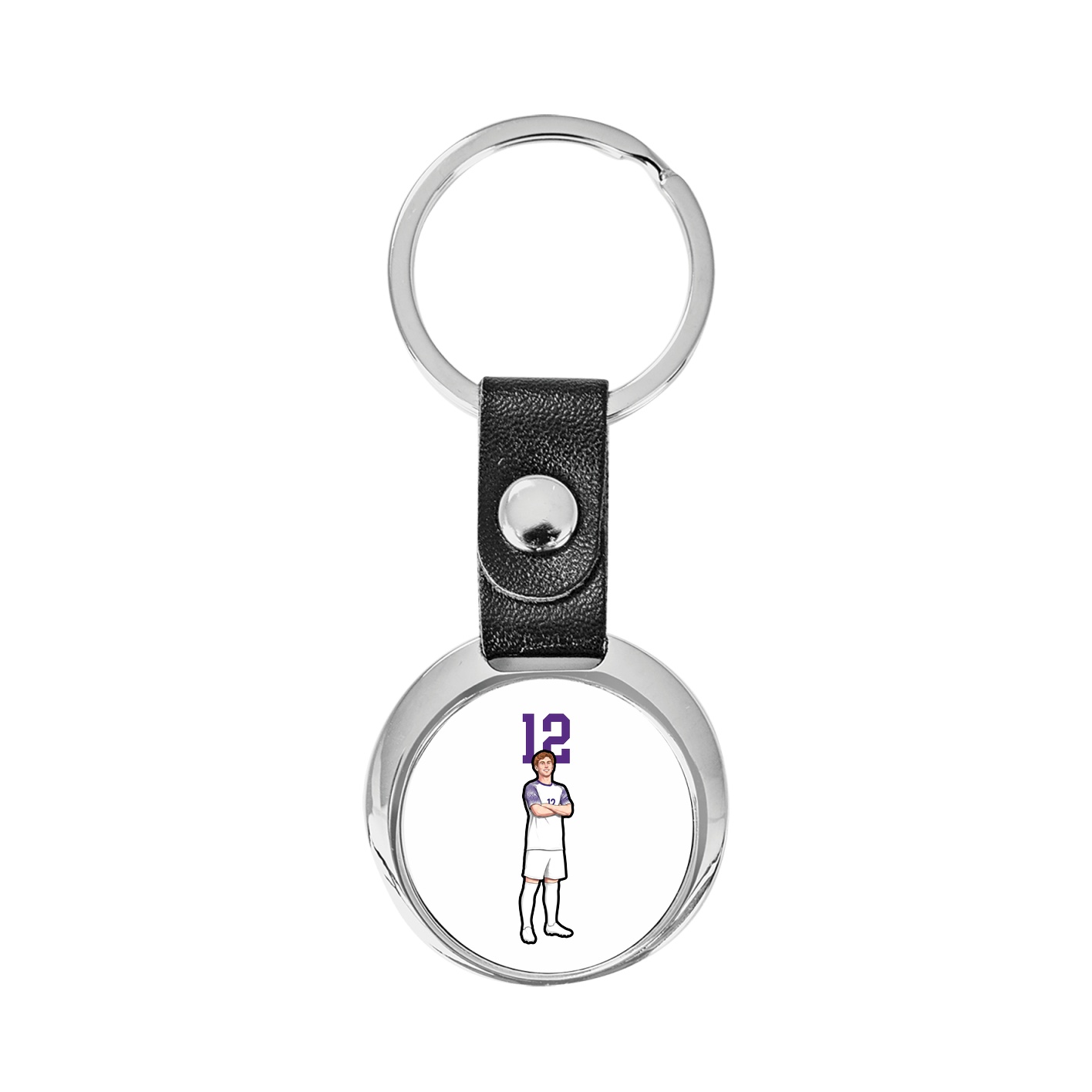 Key Chain — Number Top in Classic