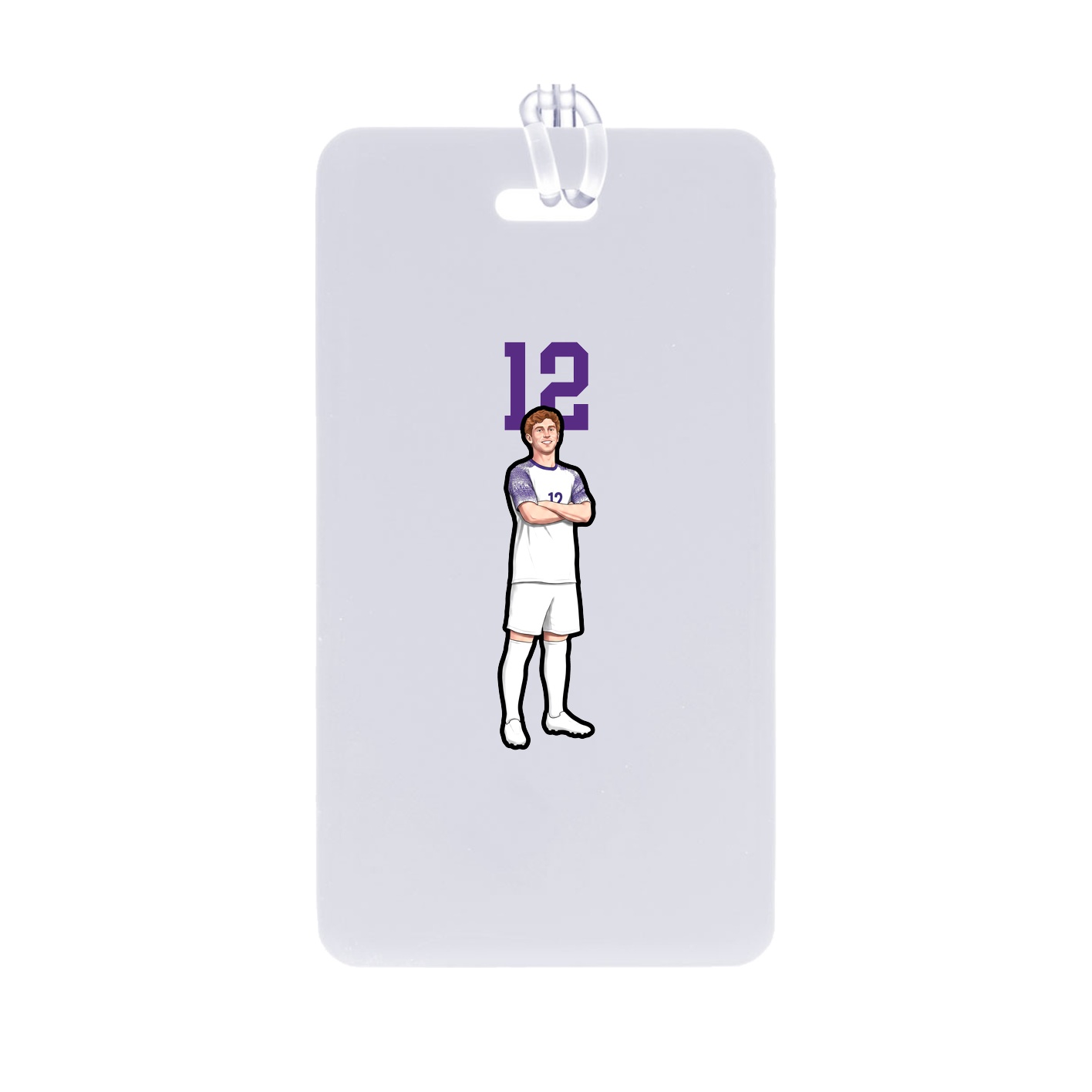 Bag Tag — Number Top in Classic