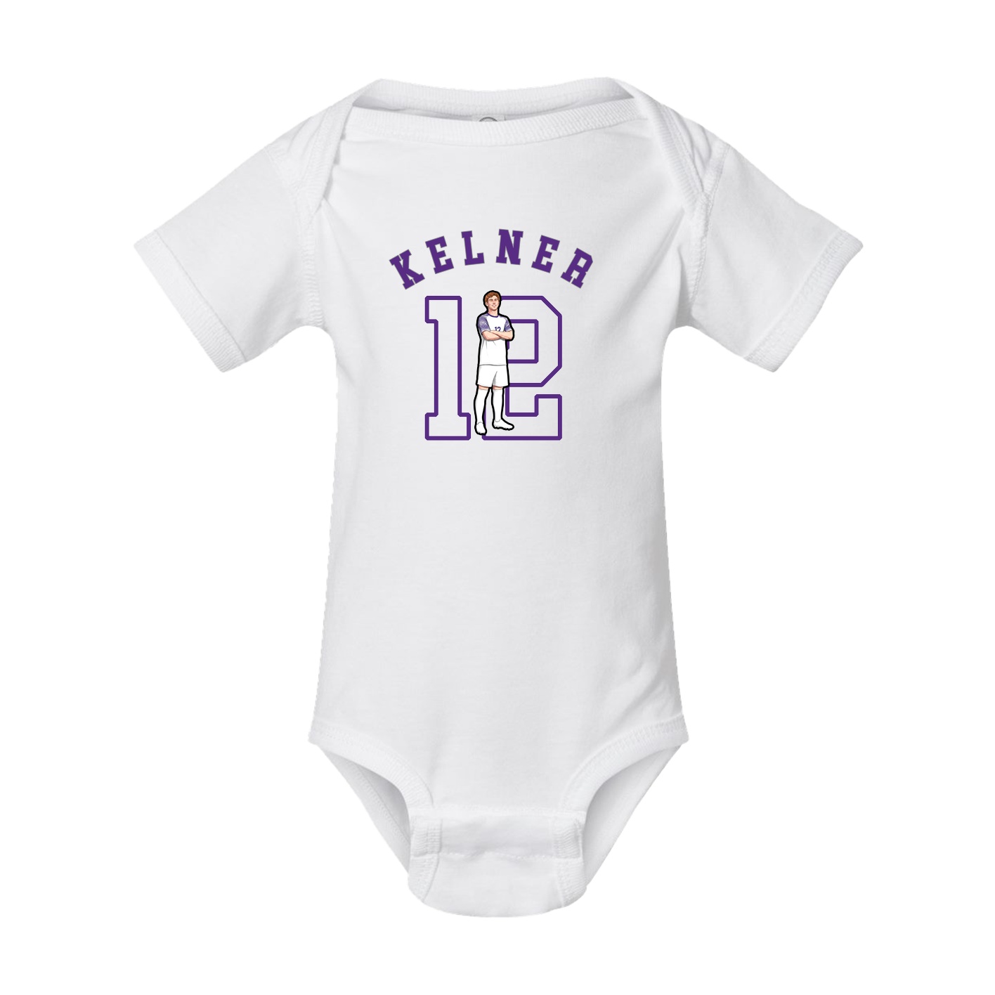 Baby Onesie — Shirsey Arch in White