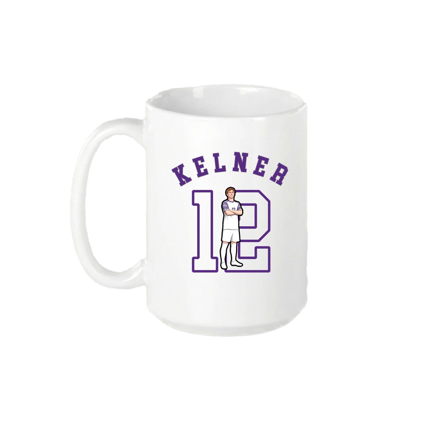 15oz Coffee Mug — Shirsey Arch in White