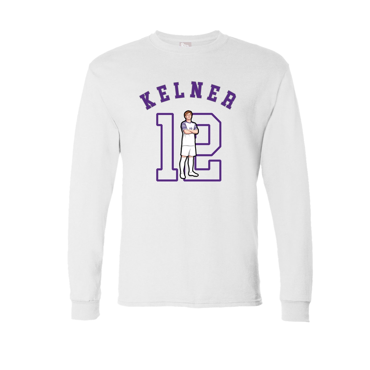 Long Sleeve Tee — Shirsey Arch in White