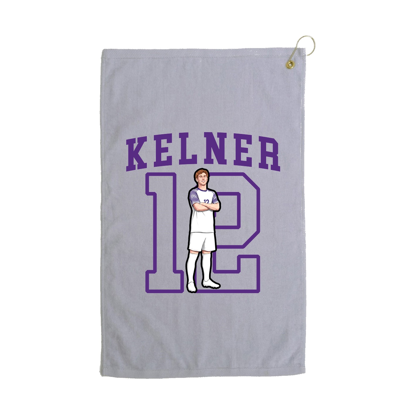 Golf Towel — Shirsey in Grey