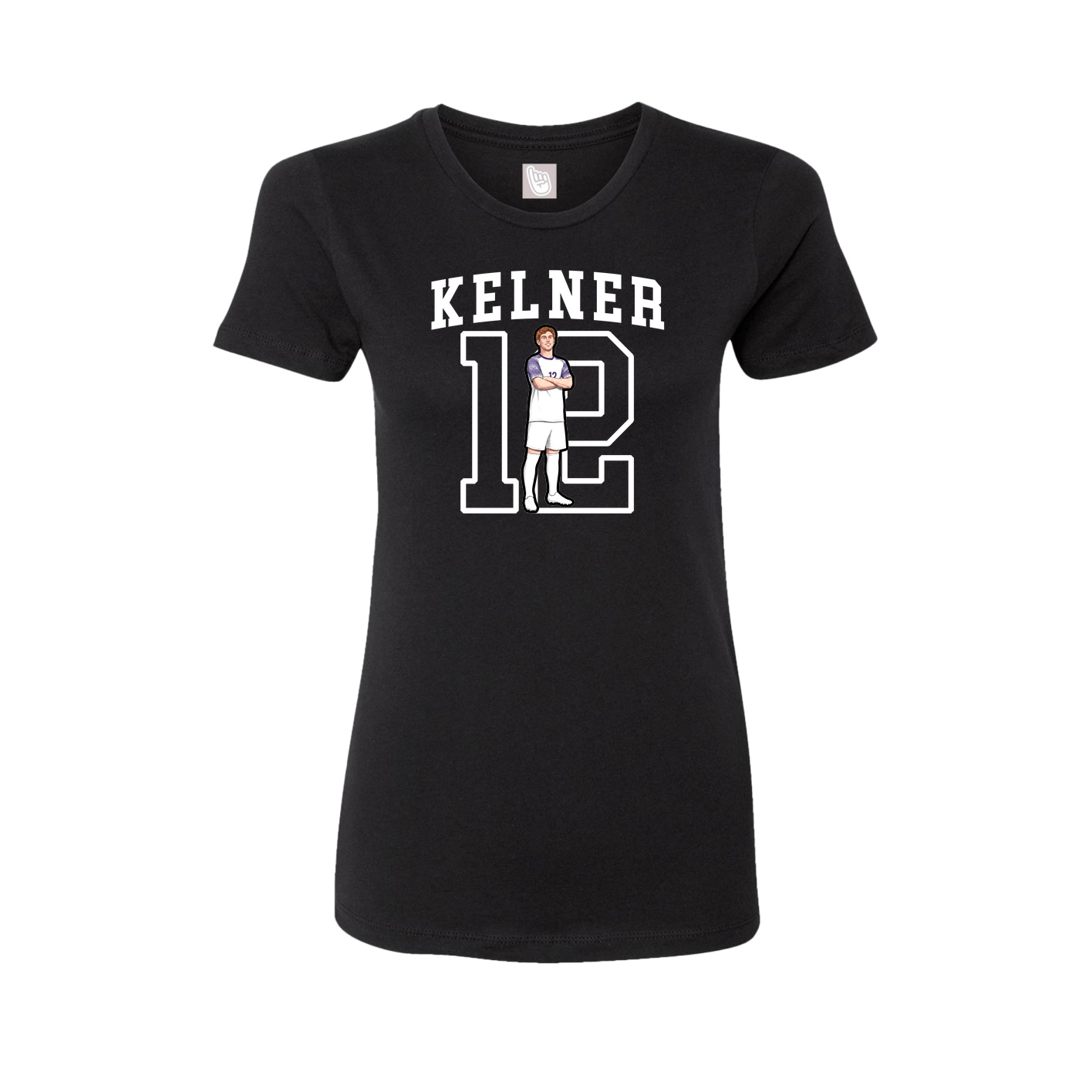 Fitted Women's Tee — Shirsey in Black