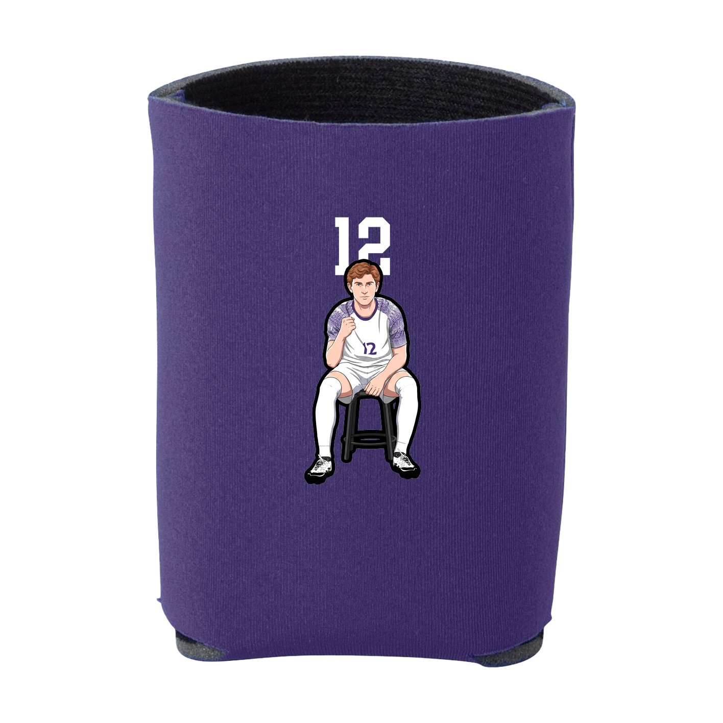 Can Holder — Number Top in Purple