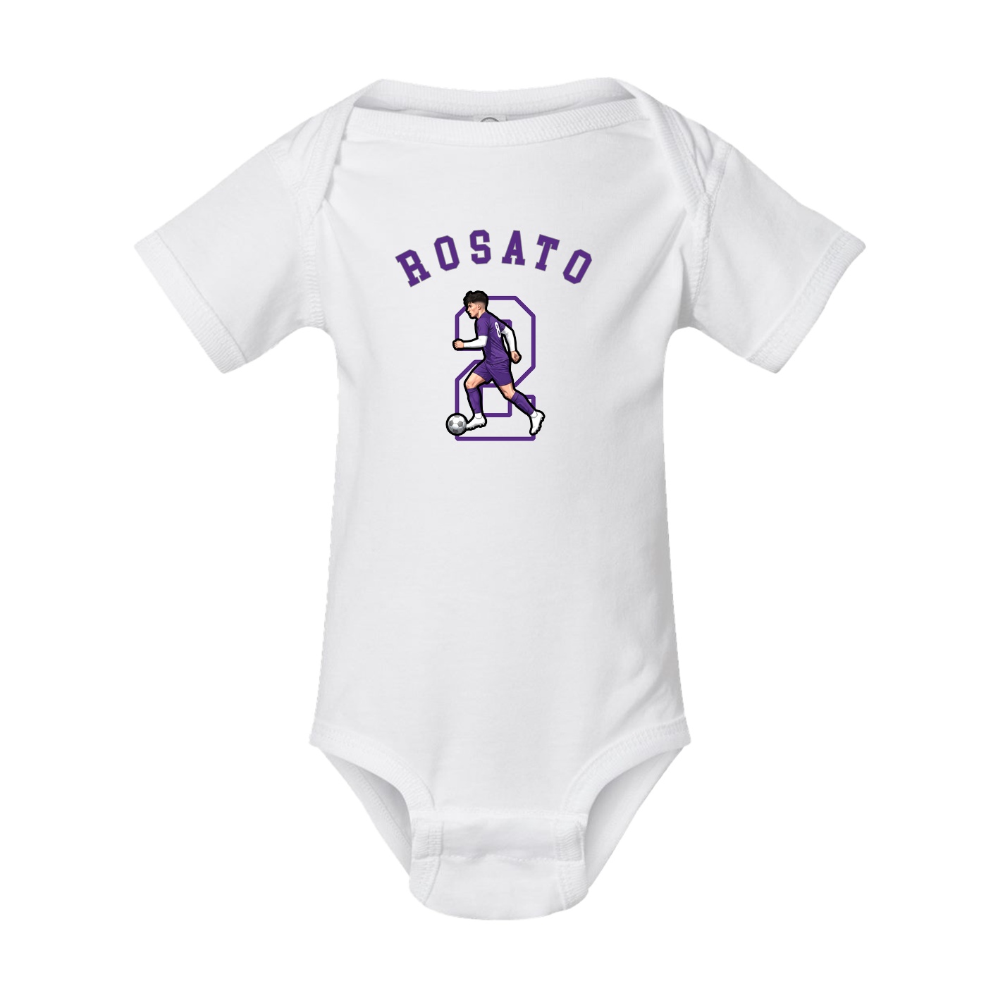 Baby Onesie — Shirsey Arch in White