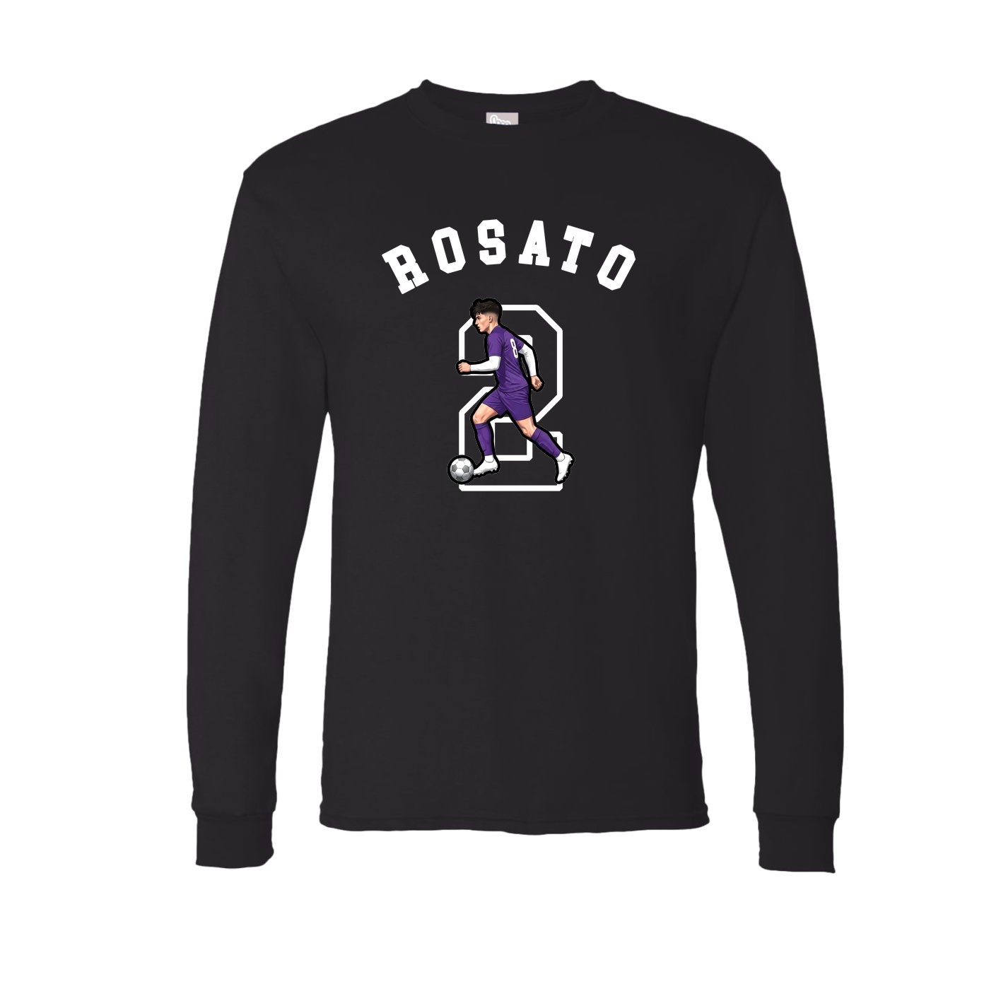 Long Sleeve Tee — Shirsey Arch in Black