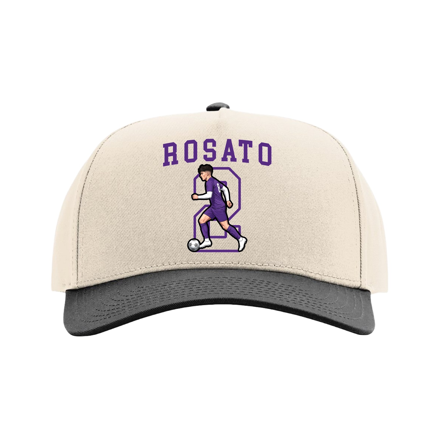 Full Fabric Five-Panel Champ Cap