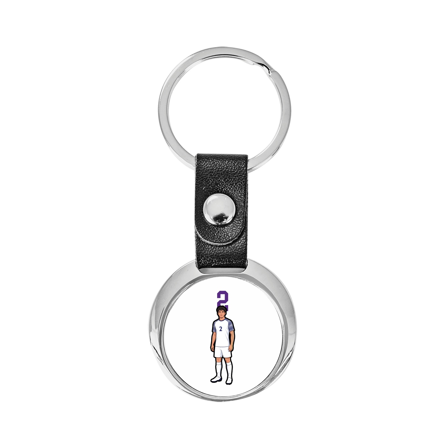 Key Chain — Number Top in Classic