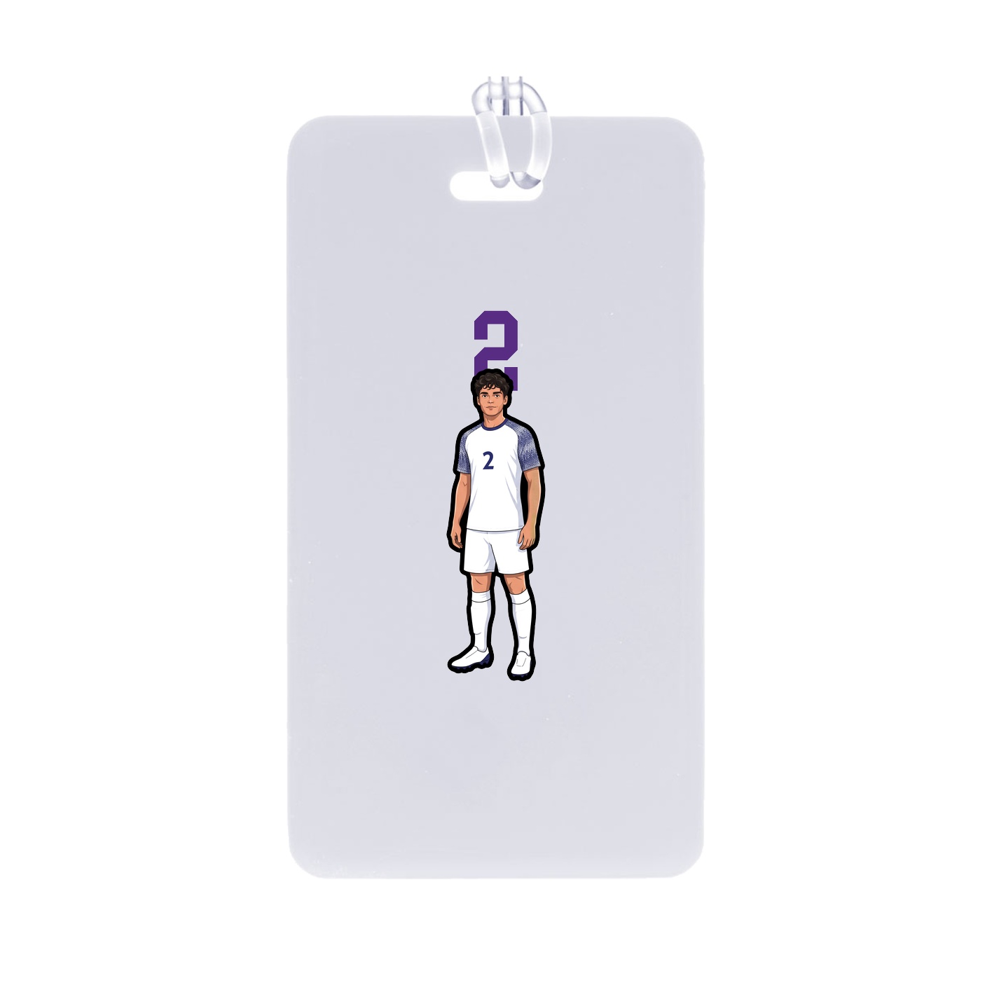 Bag Tag — Number Top in Classic