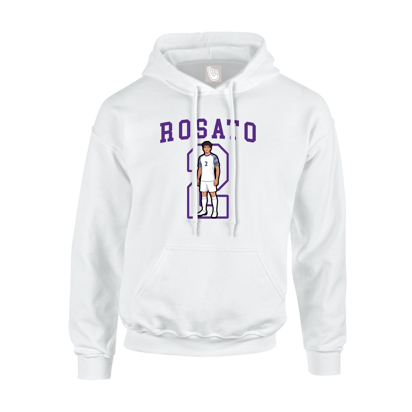 Youth Hoodie — Shirsey in White