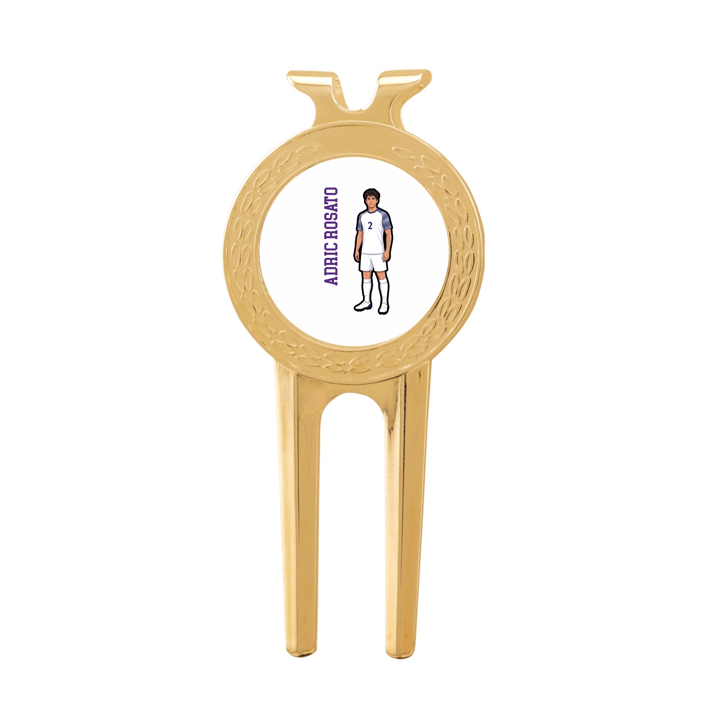 Divot Tool with Ball Marker — Name Vertical in Classic