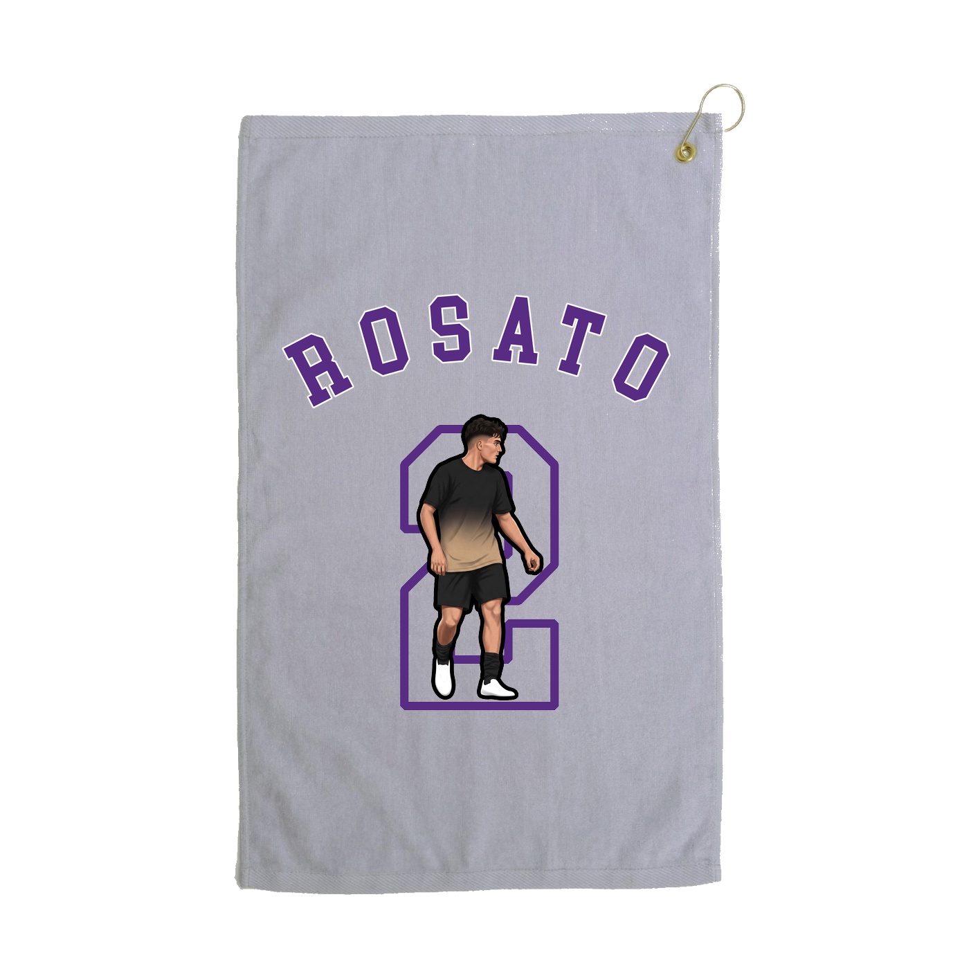 Golf Towel — Shirsey Arch in Grey