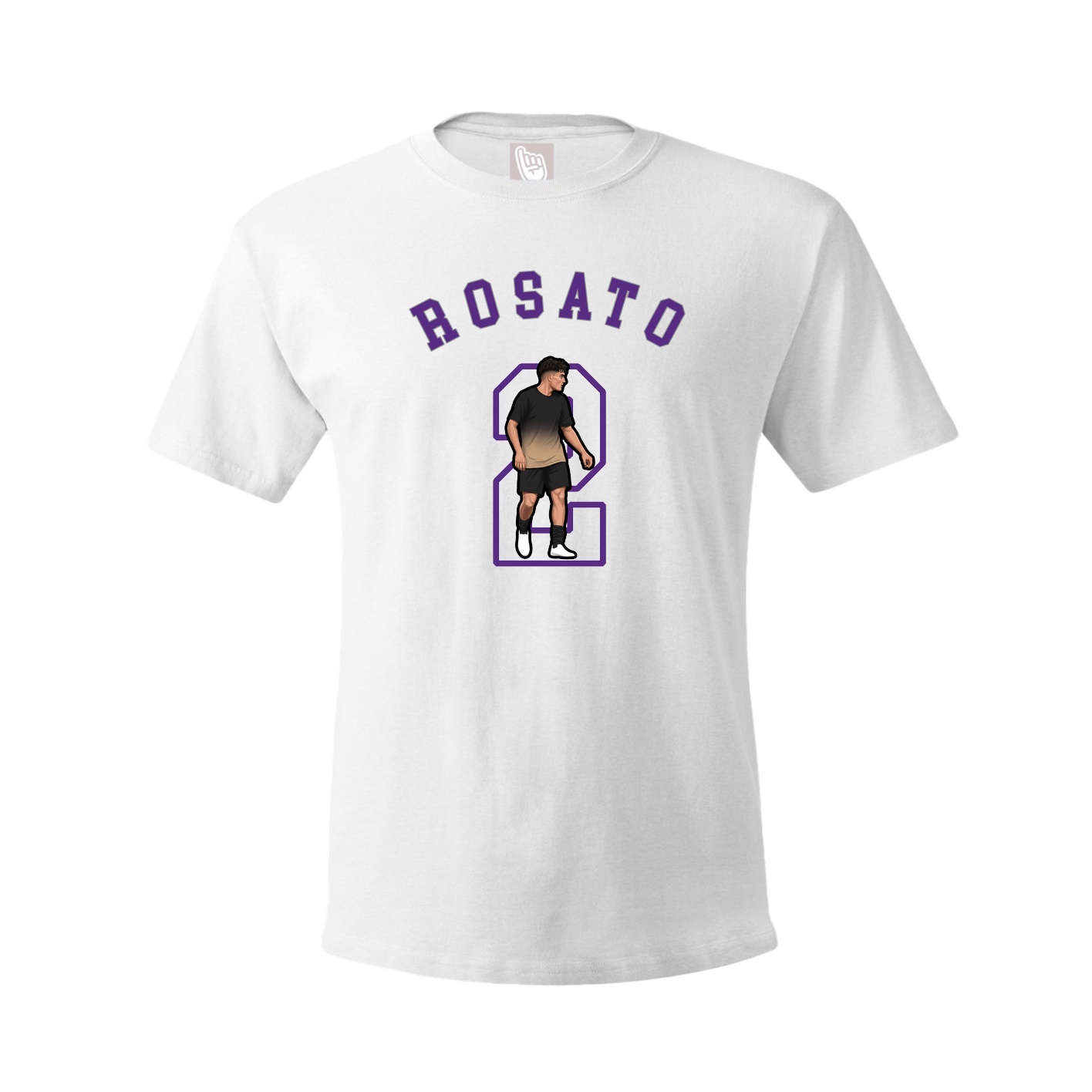 Youth Tee — Shirsey Arch in White
