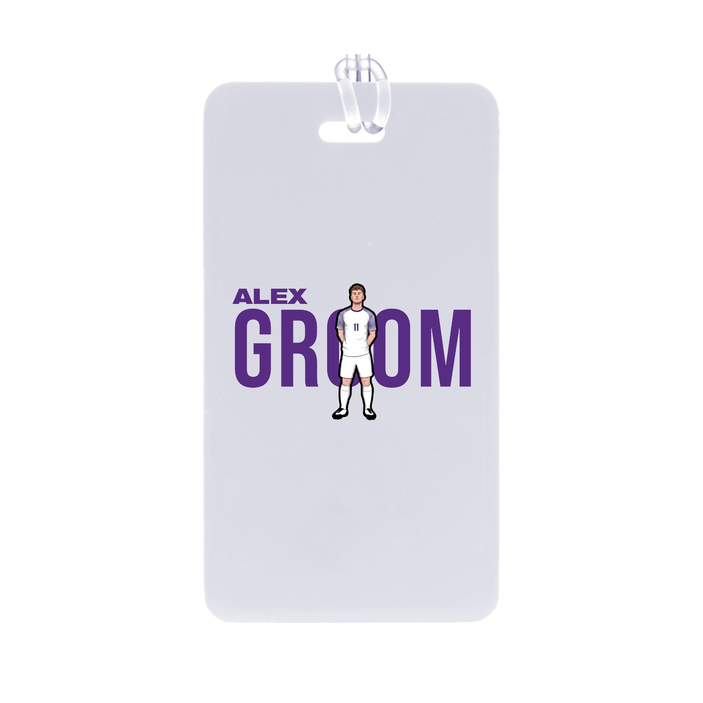 Bag Tag — Player Name in Classic