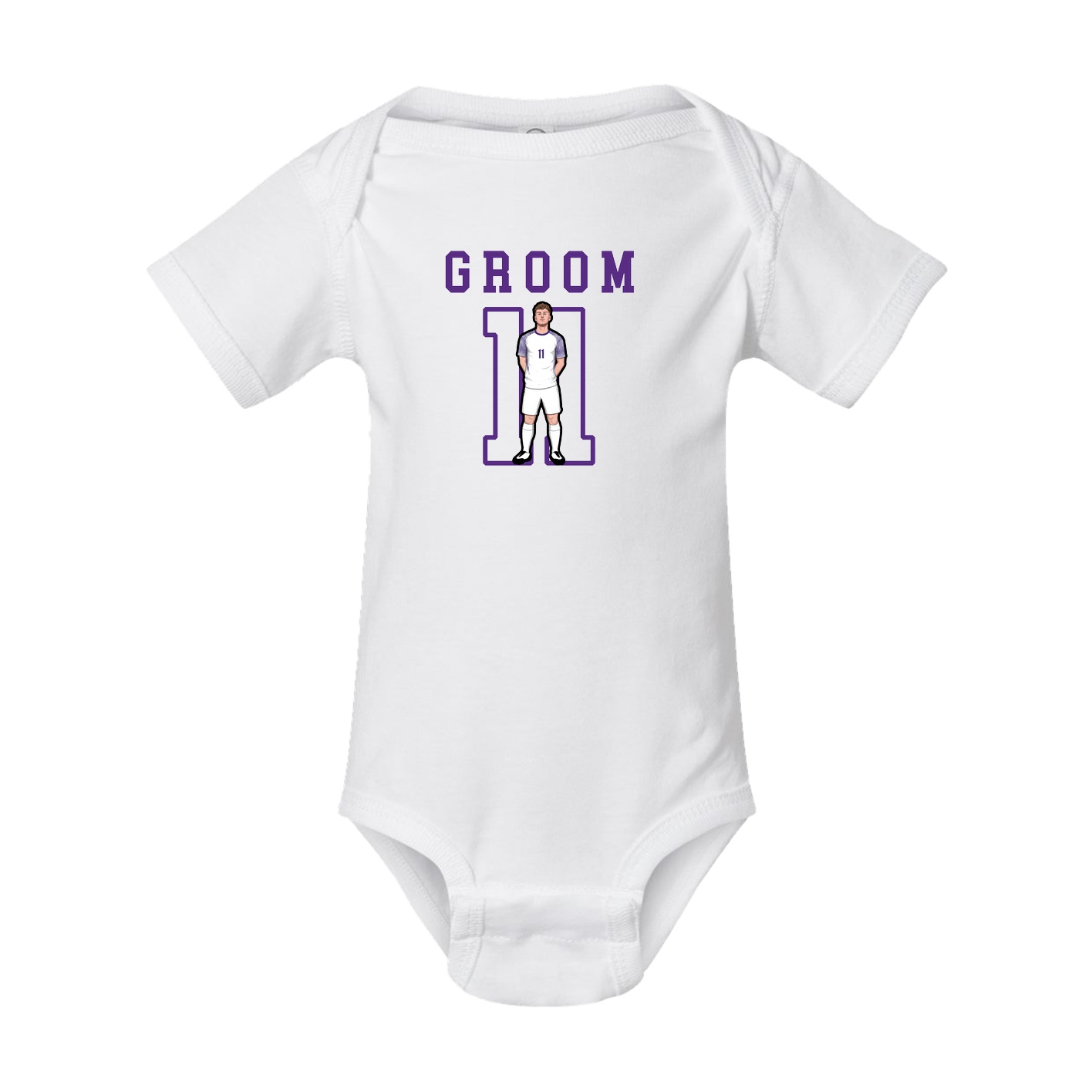 Baby Onesie — Shirsey in White