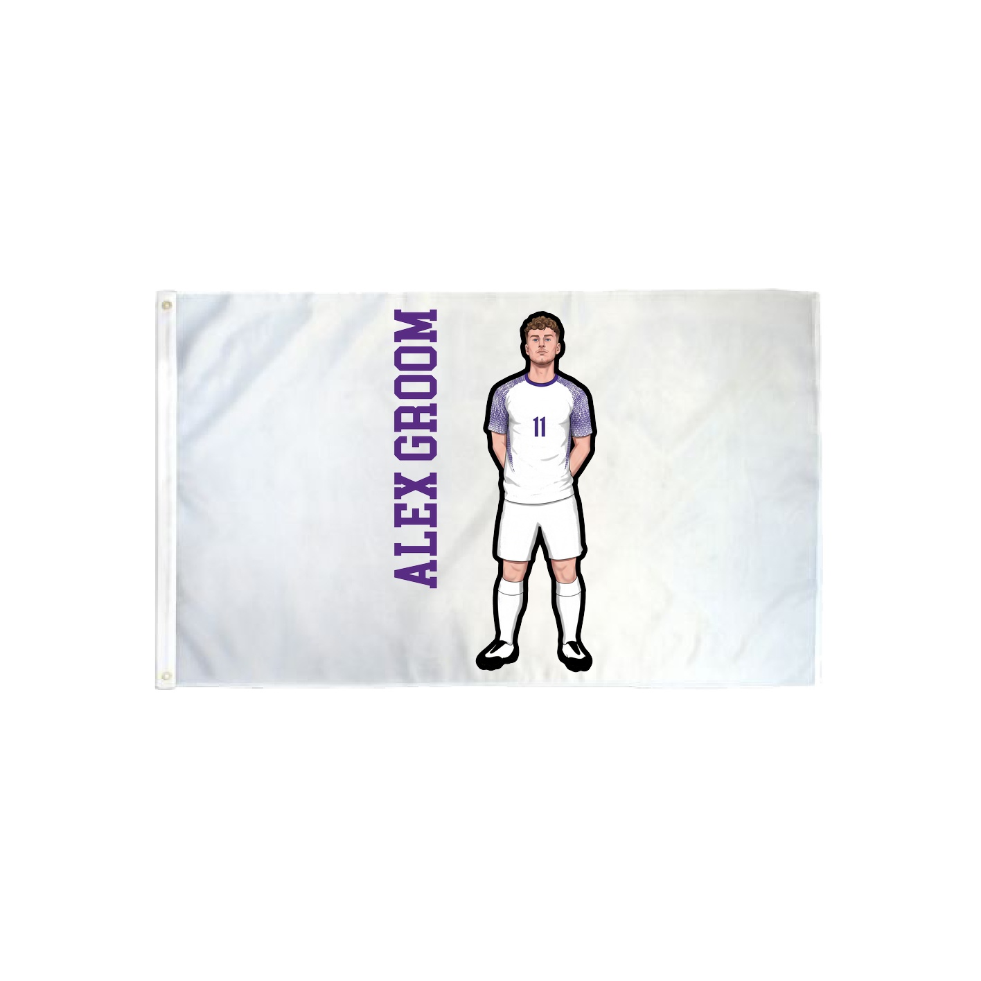 3x5 Flag — Name Vertical in Classic