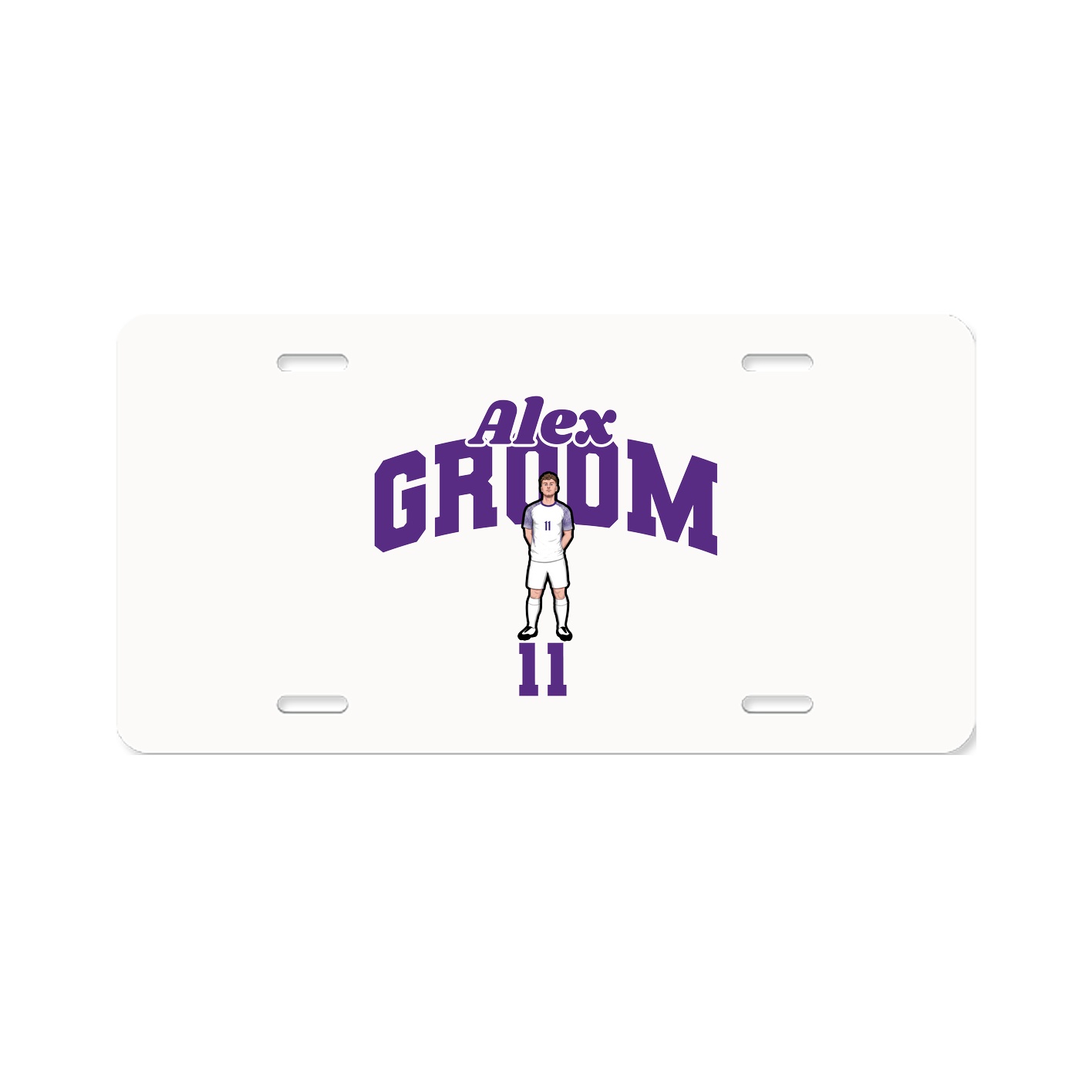 License Plate — Signature Arch in Classic