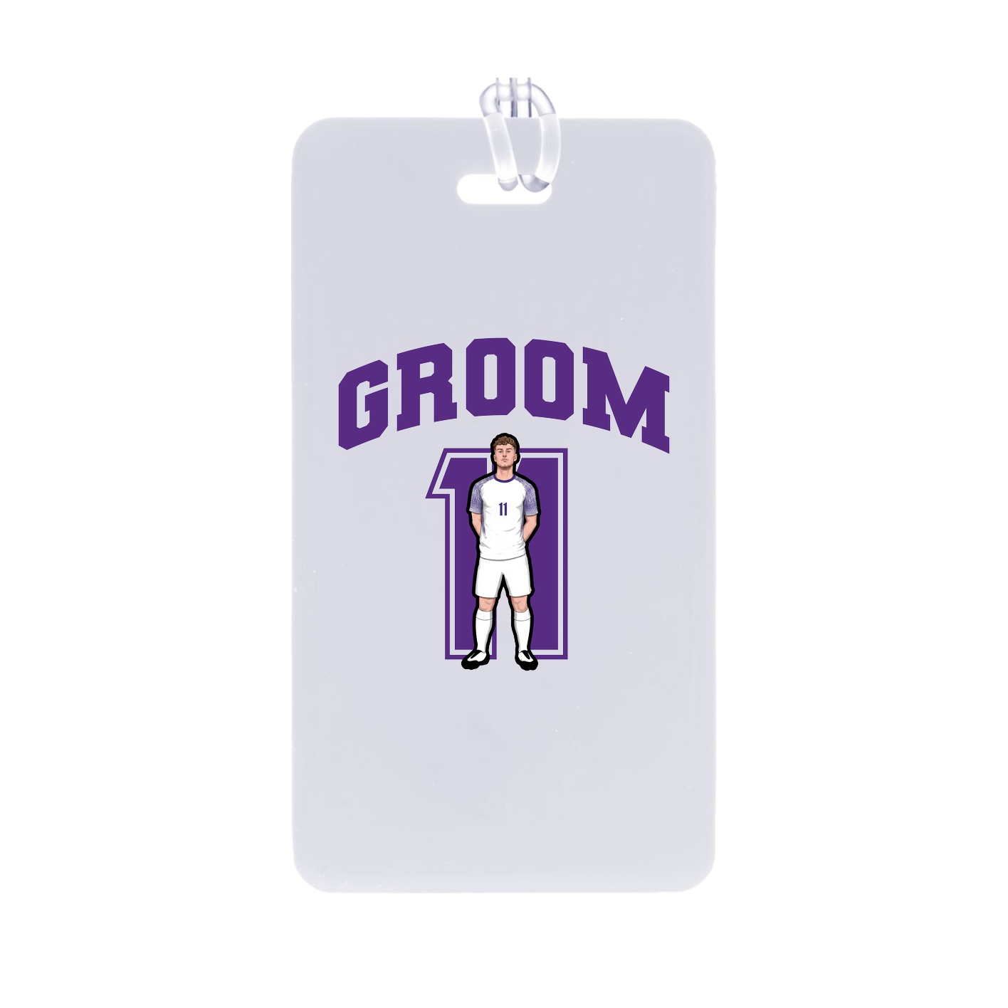 Bag Tag — Number in Classic