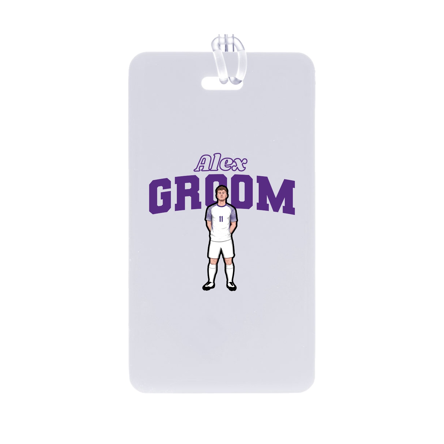 Bag Tag — Name Arch in Classic