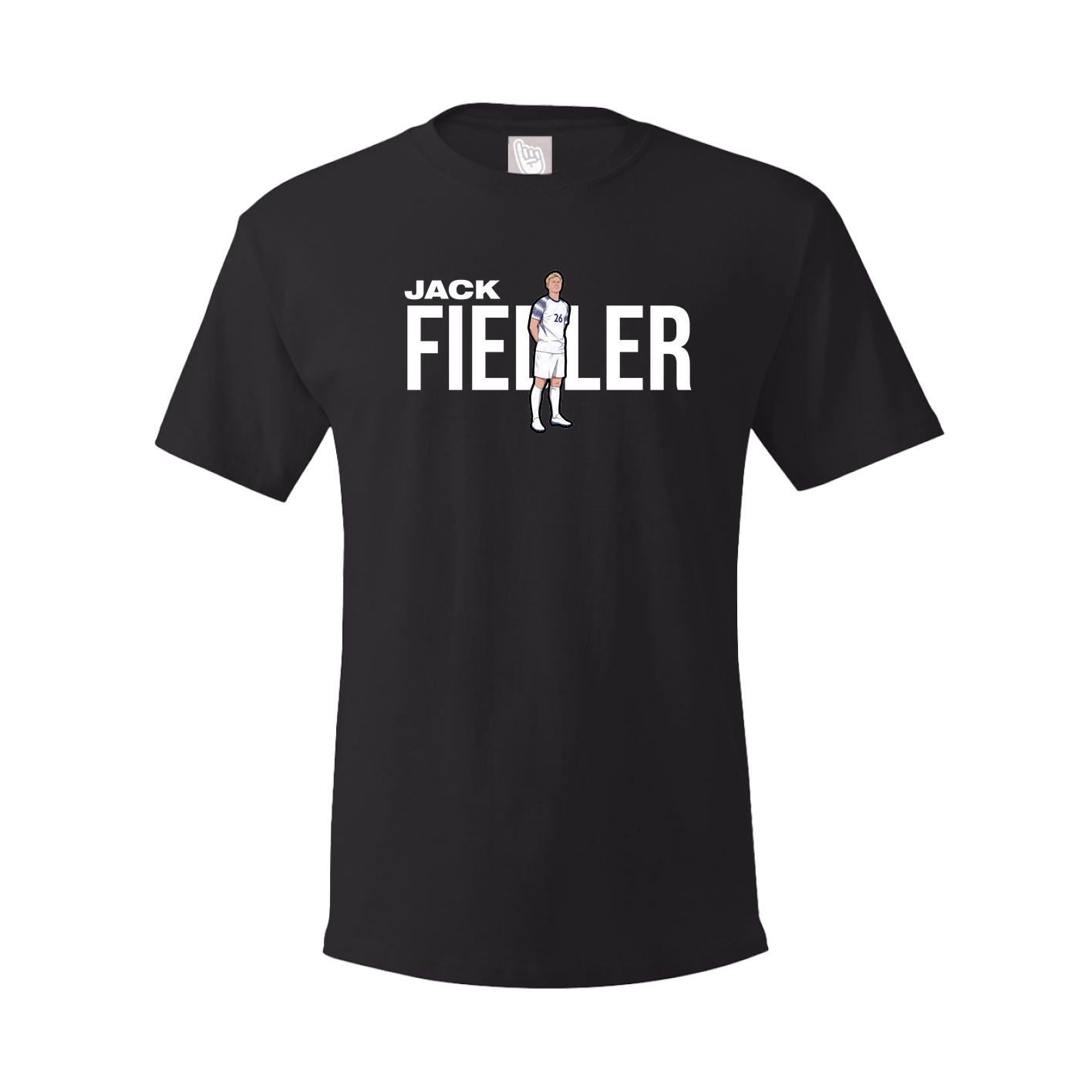 Tee — Player Name in Black