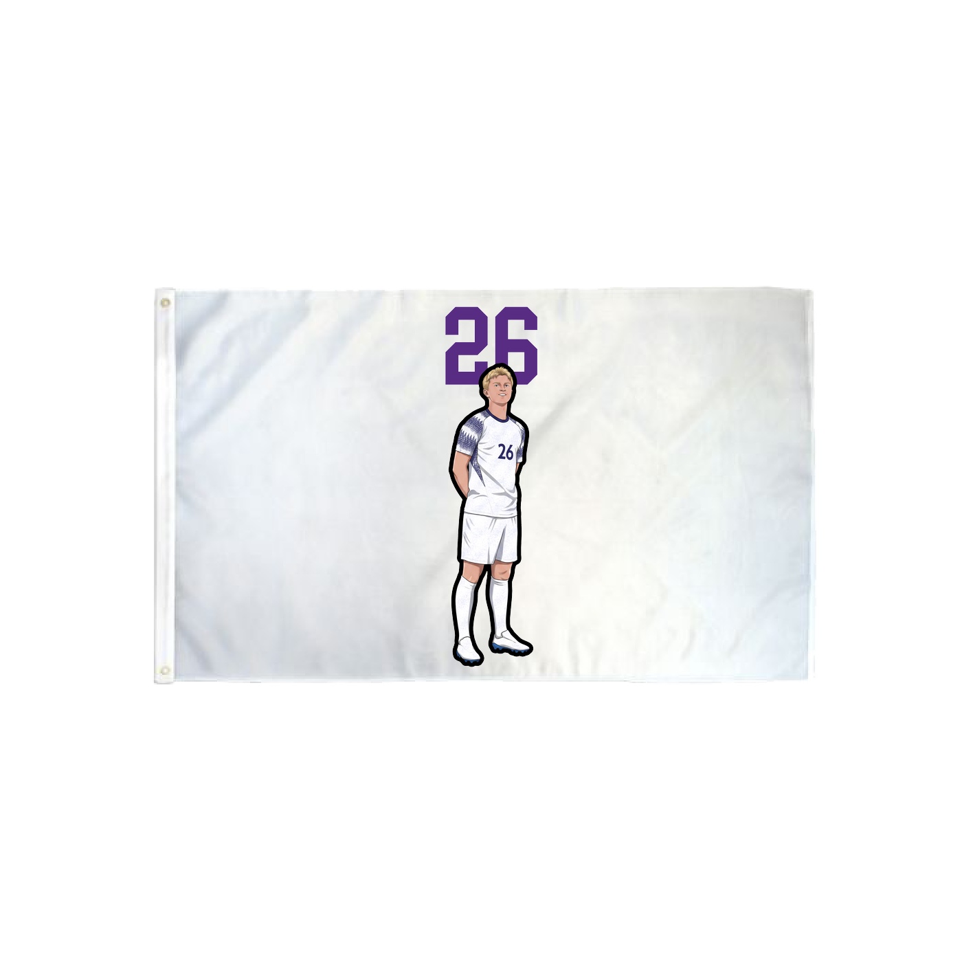 3x5 Flag — Number Top in Classic