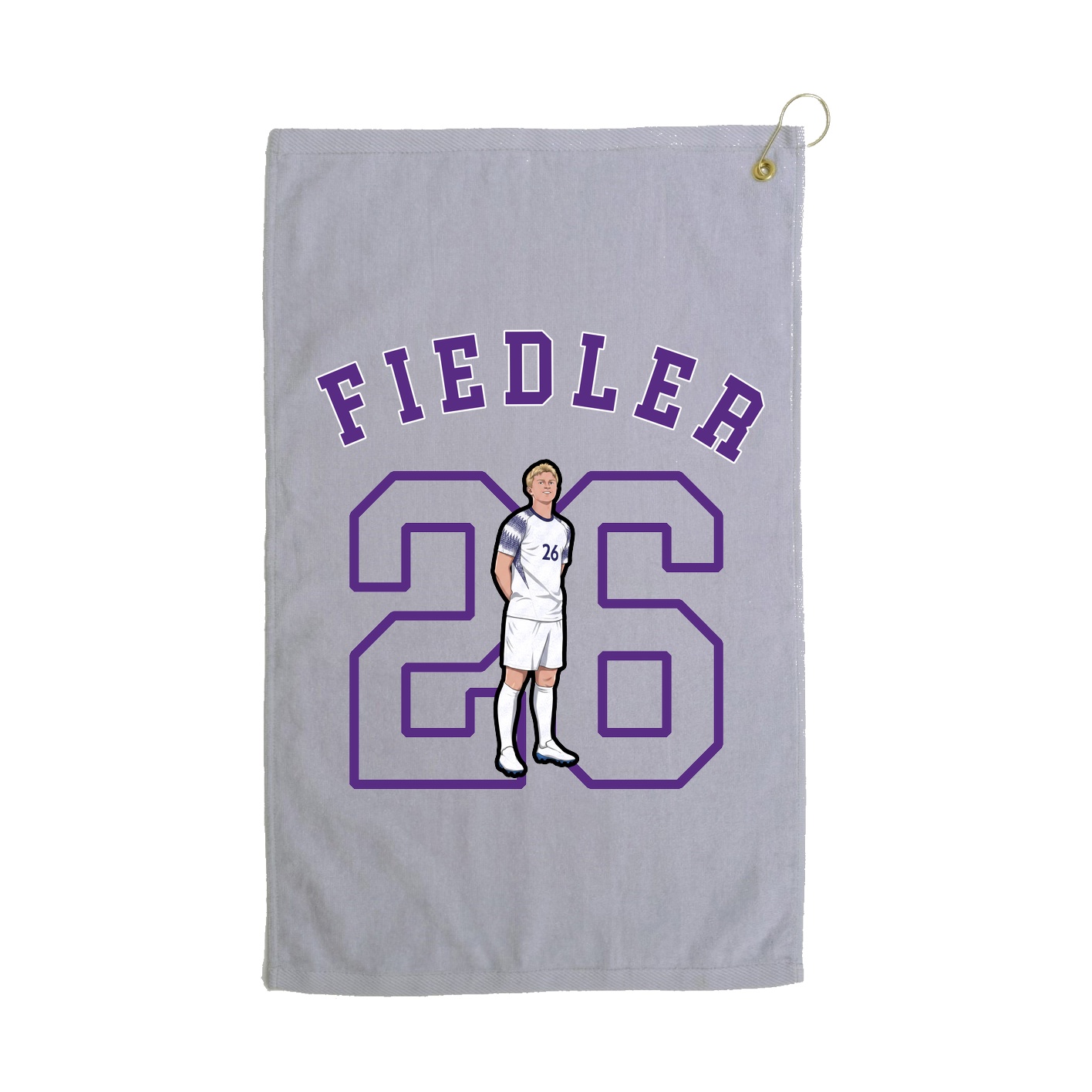 Golf Towel — Shirsey Arch in Grey
